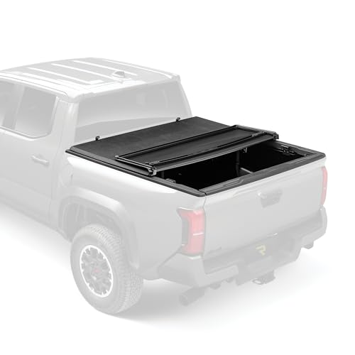 Gator Soft Tri-Fold Truck Bed Tonneau Cover w/Gear Straps | 61505 | Fits 2017-2…