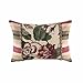 Waverly Laurel Springs Modern Floral Rectangular Decorative Throw Pillow, 14