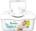 Pampers Baby Wipes Tub, Sensitive - 64 Wipes/Tub (1Tub/3Refills/256 Count, Sensitive)
