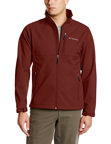 Columbia Men's Ascender Softshell Jacket, Deep Rust, X-Large