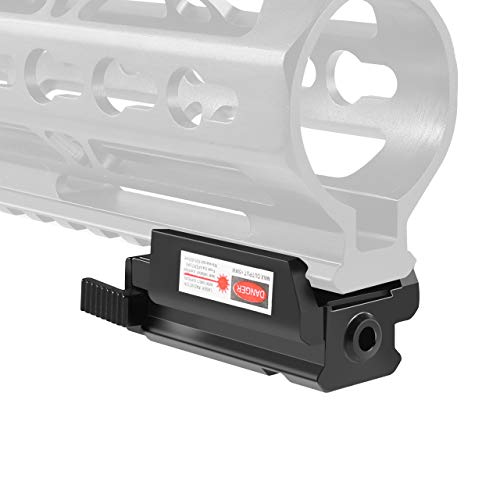Twod Red Dot Laser Sight Scope 20mm Standard Weaver/Picatinny Rail for Pistol Gun Rifle
