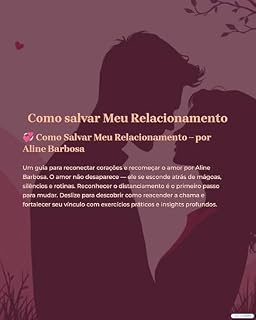 Livro Como Salvar Meu Relacionamento