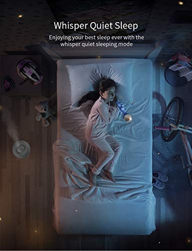 image for iTvanila Ultrasonic Humidifier, Cool Mist Humidifiers for Bedroom Baby