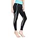 Zensah Womens High Waisted Tights - Workout Running Compression Tights, Yoga Tight, Best Tight