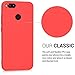 kwmobile Case Compatible with Xiaomi Mi 5X / Mi A1 Case - Soft Slim Protective TPU Silicone Cover - Red Matte