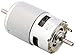Yeeco Electric DC Motor 24V Dual Shaft 12000RPM High Torque Dual Axle Dual Output Shaft Ball Bearing Electric DC Motor Driver for DIY Parts