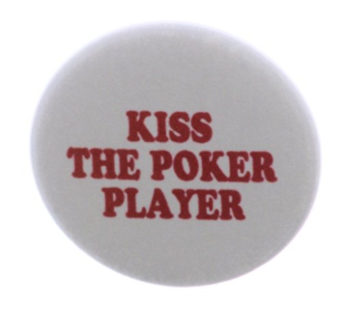 A&T Designs - Kiss the Poker Player 2.25" Keychain