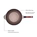 Alpha - Wok Pan Korean Made with Induction Ready 12.6 in (32cm) Oil Less Wok / Stir-Fry Pan, Dishwasher Safe, Non-Stick Coated 10 layer total with 6 layers of iNoble Premium Coating PFOA Free