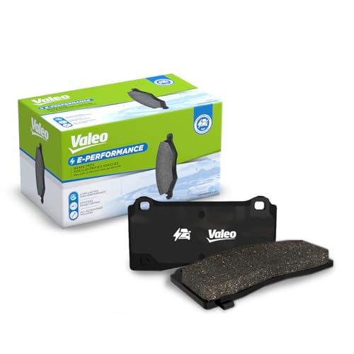 Valeo E-PERFORMANCE, Pastillas de freno, 610427, Sef de 4 pastillas, Eje delantero, Totalmente equipadas con accesorios montados y no montados, Valeo, Experto en frenado desde 1923
