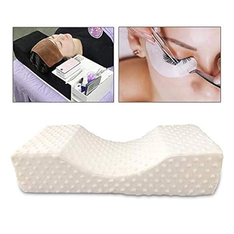 Hamkaw Ergonomic Eyelash Extension Neck Pillow Beauty Salon Use