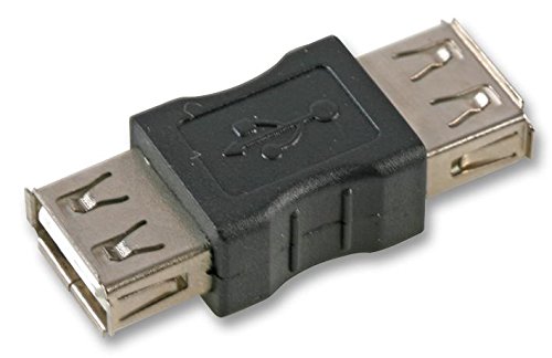 PRO SIGNAL UC050B USB 2.0 Type-A Female to Female Adaptor, Black