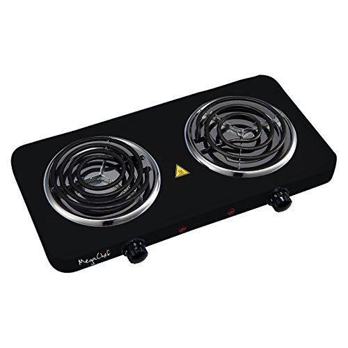 2 MegaChef+Electric+Portable+Lightweight+Cooktop