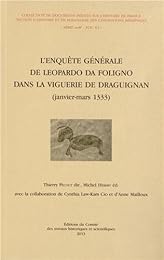 L' enquête générale de Leopardo da Foligno dans la viguerie de Draguignan
