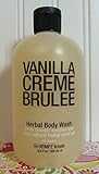 Hempz Vanilla Creme Brulee Herbal Body Wash 8.5 Fl Oz.