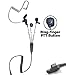 Klein Electronics STEALTH-M1 Stealth 3-Wire Kit with Ring-finger PTT Push-to-Talk For use with Motorola/Blackbox/HYT/Relm/TEKK Radios; Microphone, PTT Push-to-Talk button and earpiece separated