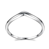 Chic 925 Sterling Silver Chevron Thumb Ring Specifically for the Girls all, Let her Show Unlimited Scenery