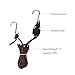 AA Products Ratchet Kayak and Canoe Bow and Stern Tie Down Straps Adjustable Rope Hanger (1/4