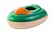 PlanToys Speed Boat Bath and Water Play Toy (5667) | Sustainably Made from Rubberwood and Non-Toxic Paints and Dyes | Eco-Friendly PlanWood