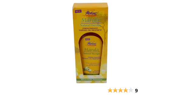 Amazon Com Motions Marula Natural Therapy Strengthening Thermal Oil Treatment 4 5oz Hair And Scalp Treatments Beauty