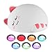 Night Lights for Kids, One Fire Baby Nursery Night Light, Cute Cat Soft Silicone Animal Kitty Lamp, Portable Breastfeeding Room Decor Nightlights for Children Toddler Teen Girls Boys Birthday Gifts