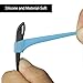 Deruicent 12 Pairs Kids & Adults Silicone Sport Glasses Straps Premium Grade Comfortable Silicone Sports Glasses Strap Holder