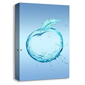 Water Apple Theme Painting Artwork for Home Framed