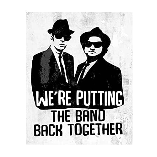 "We're Putting the Band Back Together"Vintage SNL Poster