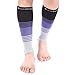 Doc Miller Premium Calf Compression Sleeve Dress Series 1 Pair 20-30mmHg Strong Calf Support Cute Toeless Socks Graduated Pressure Sports Running Recovery Shin Splints Varicose Veins XL 2XL