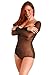 Off the Nile by Dahlal Internationale SEKHMET Micro Mesh Body Stockings Bodysuit with Long Sleeves