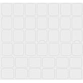 Blank Transparent Keyboard Stickers Label Decal Self-Adheisive for Computer Protect and Prevent Letter Wear