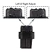 Xislet Power Mirror Switch Replacement for Chevy Chevrolet Silverado Sierra Tahoe Yukon Suburban, 2000 2001 2002 GMC 2500HD 15045085, 19259975, 901-124（Black）