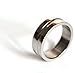 METERO Niche-Finds Supernatural Inspired Dean Winchester Ring Surgical Stainless Steel Branded Size 9
