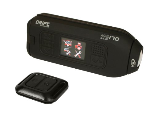 Drift Innovation HD170 Stealth Action Camera with HD Recording, 4x Digital Zoom and 1.5-Inch LCD Screen (Black)