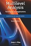 Multilevel Analysis: Techniques and Applications, Second Edition (Quantitative Methodology Series)