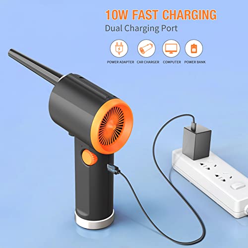 Compressed Air Duster for Computer Keyboard Cleaning, 41000 RPM