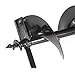 XtremepowerUS 2 Man 63CC 2-Stroke Planting Gas Post Hole Digger Dirt Fence Plant EPA Motor (Digger + 6