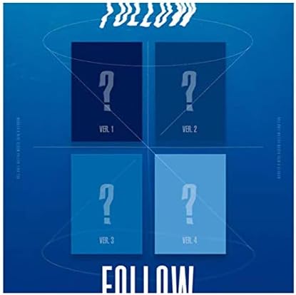 Starship Entertainment Monsta X - Follow-FIND You Album+Pre-Order Benefit+Poster+Extra Photocards Set (Random ver. + Unfolded Poster+Tube Case+Tracking no.)