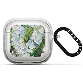 CASETiFY Impact Case for AirPods 4/5 - Frost | Crystal Clear | Wirelss Charging Compatible | Drop Protection | Wild Squill Flowers