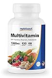 Nutricost Multivitamin 120 Capsules - With Probiotics, Enzymes, and Antioxidants