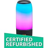 JBL Pulse 3 Wireless Bluetooth IPX7 Waterproof Speaker (Black) (Renewed)