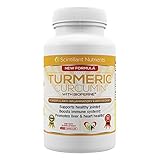 Turmeric Curcumin by Scintilant Nutrients with Bioperine Black Pepper Extract and Curcuminoids 120 Capsules Vegetarian Vegan Tumeric Herbal Joint and Pain Relief Supplement MADE IN THE USA