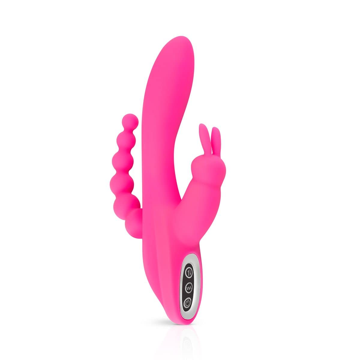Teazers, Double Rabbit Vibrator, Pink