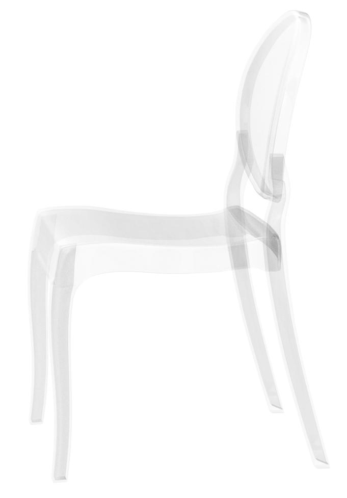 Sedia Elizabeth in plexiglass acrilico trasparente con immagine trasparente  (nessun prodotto cinese \u003d qualità). : Amazon.it: Casa e cucina