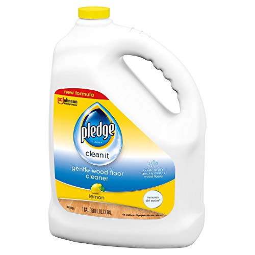 Pledge Wood Floor Cleaner Liquid, Shines Hardwood, Removes Dirt, Safe