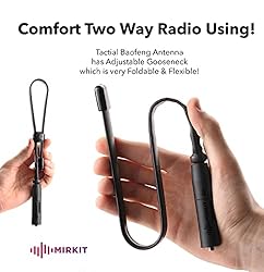 Mirkit Foldable Tactical Antenna 18.7 inch with