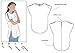 Style Arc Sewing Pattern - Rae Tunic (Sizes 18-30)
