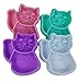 Katzy Kraft Fun Slow Feed Interactive Pet Bowl Dog Cat Stop Bloat Choking Food Water (Aqua)