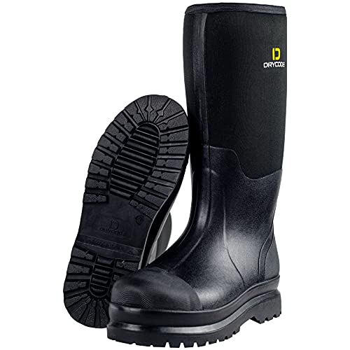 DRYCODE Muck Work Boots for Men with Steel Shank, Waterproof