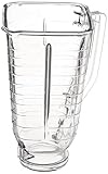 Oster 089 Plastic Blender Jar Part Accessory, Clear, Square