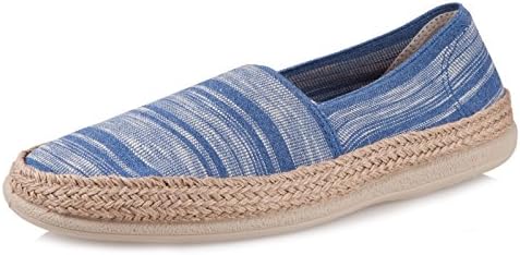 Baldi Men's Aleida Beige/Blue Casual Espadrille Summer Shoes (EU 43/US 10)